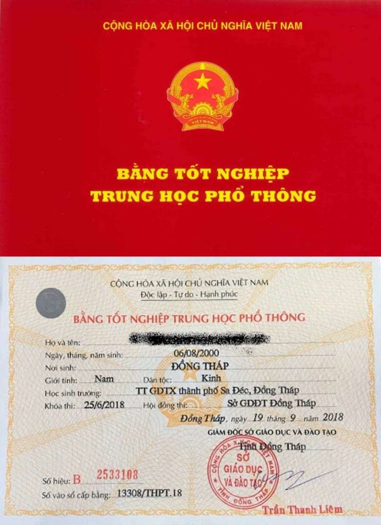 L&agrave;m Bằng THPT Đồng Th&aacute;p Uy t&iacute;n