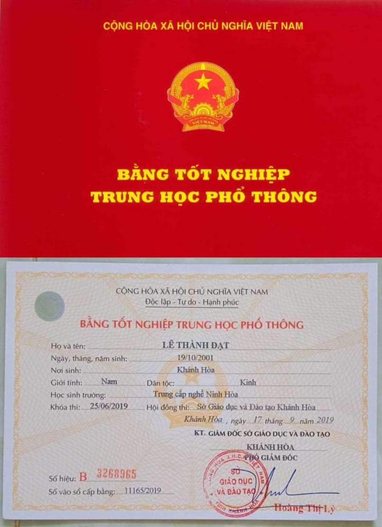 l&agrave;m bằng cấp 3 thpt nha trang - kh&aacute;nh h&ograve;a